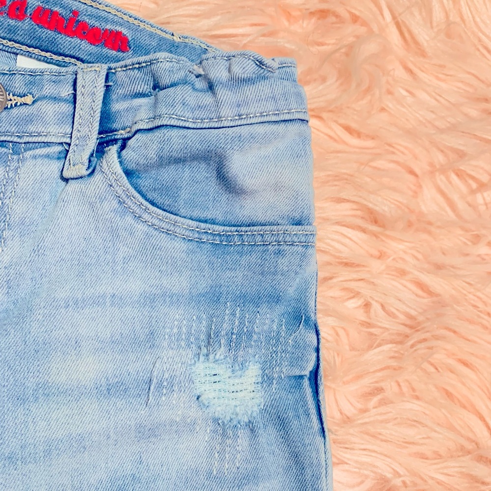 Jeans + 2 Long Sleeve Tops For Girl Size 7 Years - Picture 12 of 16